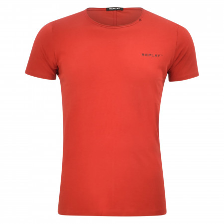 SALE % | Replay | T-Shirt - Regular Fit - Crewneck | Rot online im Shop bei meinfischer.de kaufen