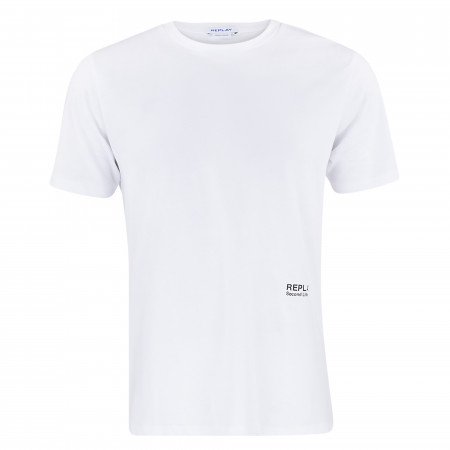 SALE % | Replay | T-Shirt - Regular Fit - Crewneck | Weiß online im Shop bei meinfischer.de kaufen