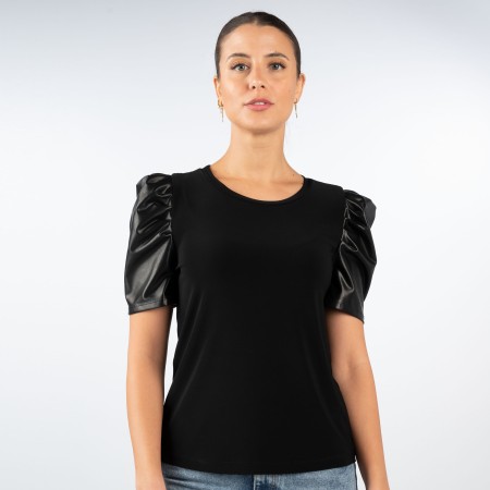 SALE % | Joseph Ribkoff | T-Shirt - Regular Fit - unifarben | Schwarz online im Shop bei meinfischer.de kaufen