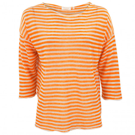 SALE % |  | Pullover - Comfort Fit - Leinen | Orange online im Shop bei meinfischer.de kaufen