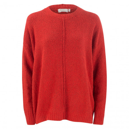 SALE % |  | Pullover - Boxy Fit - unifarben | Rot online im Shop bei meinfischer.de kaufen