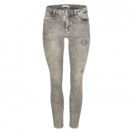 SALE % |  | Jeans - Super Skinny Fit - Grey Sequins | Grau online im Shop bei meinfischer.de kaufen