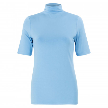 SALE % |  | T-Shirt - Slim Fit - Turtleneck | Blau online im Shop bei meinfischer.de kaufen