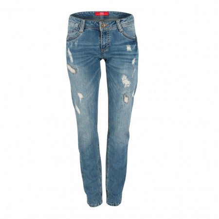 SALE % | s.Oliver | Jeans - Slim Fit - 5 Pocket | Blau online im Shop bei meinfischer.de kaufen