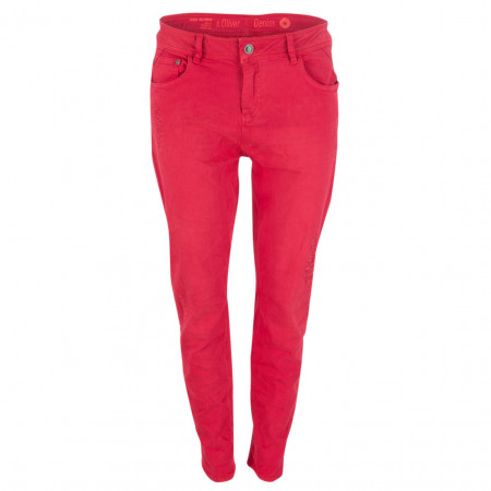 SALE % | s.Oliver | Jeans - Loose Fit - Tapered Leg | Pink online im Shop bei meinfischer.de kaufen