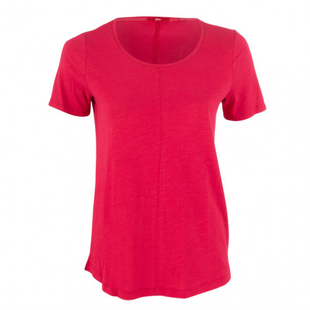 SALE % | s.Oliver | T-Shirt - Regular Fit - Teilungsnaht | Pink online im Shop bei meinfischer.de kaufen