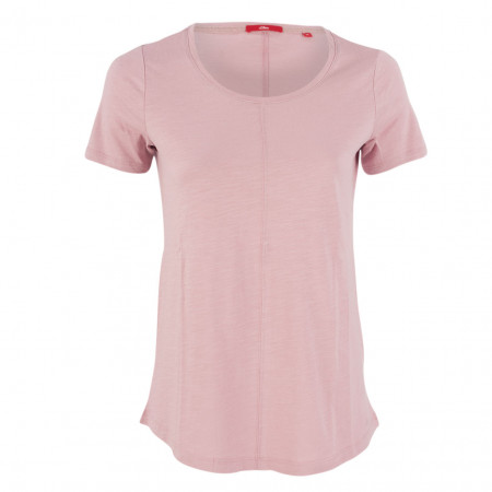 SALE % | s.Oliver | T-Shirt - Regular Fit - Teilungsnaht | Rosa online im Shop bei meinfischer.de kaufen