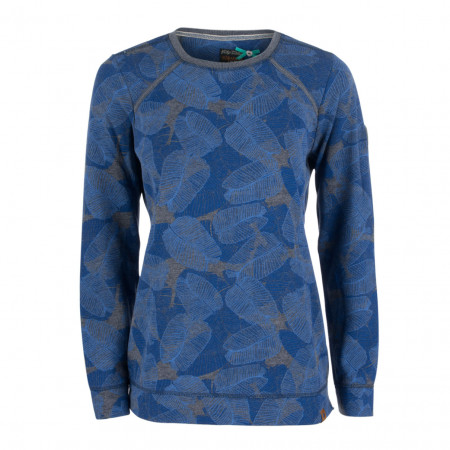 SALE % | s'questo | Sweatpullover - Comfort Fit - Muster | Blau online im Shop bei meinfischer.de kaufen