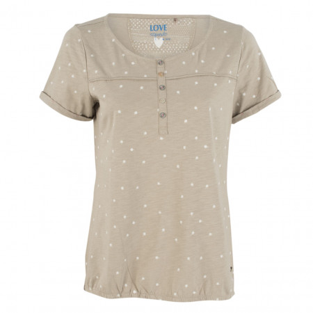 SALE % | s'questo | T-Shirt - Comfort Fit - Muster | Grau online im Shop bei meinfischer.de kaufen
