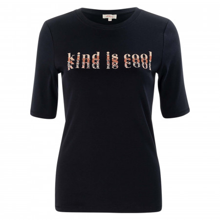SALE % |  | T-Shirt - Slim Fit - Print | Schwarz online im Shop bei meinfischer.de kaufen