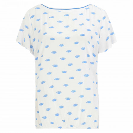 SALE % | s'questo | Shirtbluse - Loose Fit -Print | Weiß online im Shop bei meinfischer.de kaufen