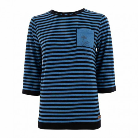 SALE % | s'questo | Shirt - Regular Fit - Stripes | Blau online im Shop bei meinfischer.de kaufen