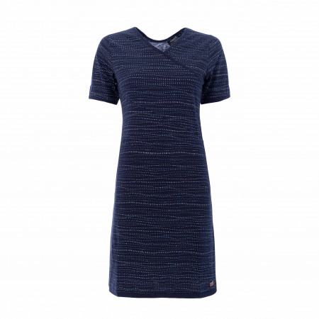 SALE % | s'questo | Kleid - Comfort Fit - Muster | Blau online im Shop bei meinfischer.de kaufen