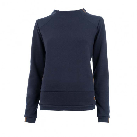 SALE % | s'questo | Sweatshirt - Regular Fit - Stehkragen | Blau online im Shop bei meinfischer.de kaufen