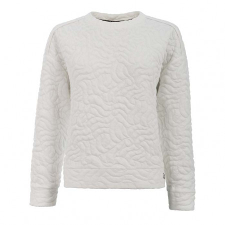 SALE % | s'questo | Sweatshirt - Regular Fit - Struktur | Weiß online im Shop bei meinfischer.de kaufen