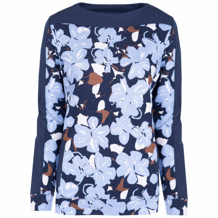 SALE % | s'questo | Sweater - Regular Fit - Print | Blau online im Shop bei meinfischer.de kaufen