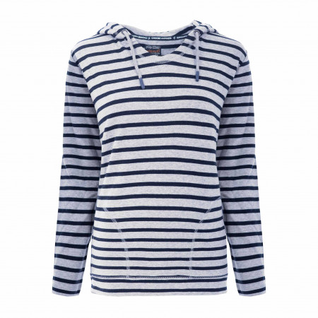 SALE % | s'questo | Sweatshirt - Regular Fit - Stripes | Weiß online im Shop bei meinfischer.de kaufen