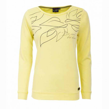 SALE % | s'questo | Sweatshirt - Regular Fit - Print | Gelb online im Shop bei meinfischer.de kaufen