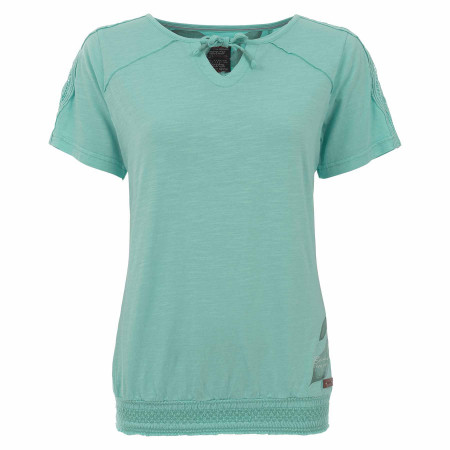 SALE % | s'questo | Shirt - Regular Fit - unifarben | Grün online im Shop bei meinfischer.de kaufen