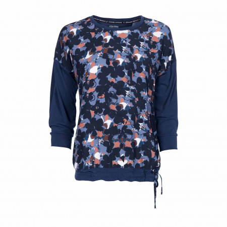 SALE % | s'questo | T-Shirt - Loose fit - 3/4 Arm | Blau online im Shop bei meinfischer.de kaufen