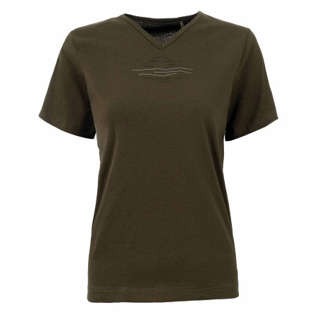 SALE % | s'questo | Shirt - Regular Fit - unifarben | Oliv online im Shop bei meinfischer.de kaufen