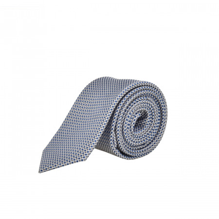 SALE % | Seidenfalter | Krawatte - Minicheck | Blau online im Shop bei meinfischer.de kaufen