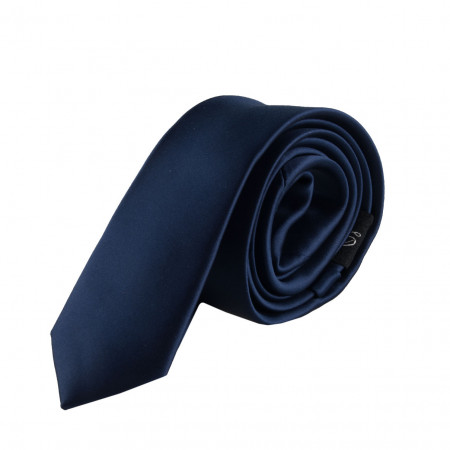 SALE % | Seidenfalter | Krawatte - uni - 5cm | Blau online im Shop bei meinfischer.de kaufen