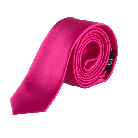 SALE % | Seidenfalter | Krawatte - uni - 5cm | Pink online im Shop bei meinfischer.de kaufen