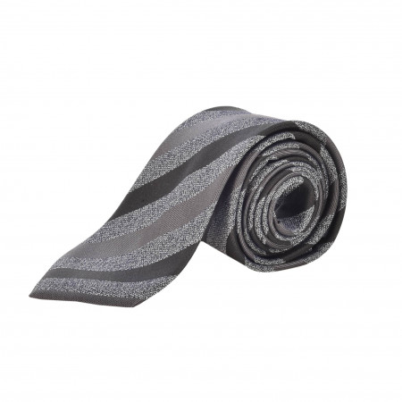 SALE % | Seidenfalter | Krawatte - Stripes | Schwarz online im Shop bei meinfischer.de kaufen