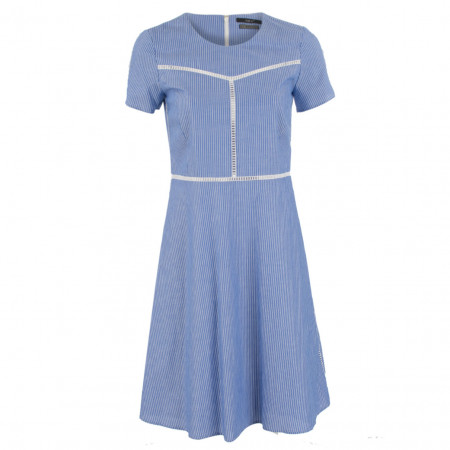 SALE % |  | Kleid - fitted - Stripes | Blau online im Shop bei meinfischer.de kaufen
