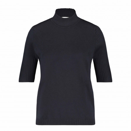 SALE % | Gerry Weber Collection | Pullover  - Regular Fit - Turtleneck | Blau online im Shop bei meinfischer.de kaufen