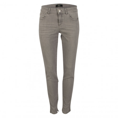 SALE % | s.Oliver BLACK LABEL | Jeans - Slim Fit - 5 Pocket | Grau online im Shop bei meinfischer.de kaufen