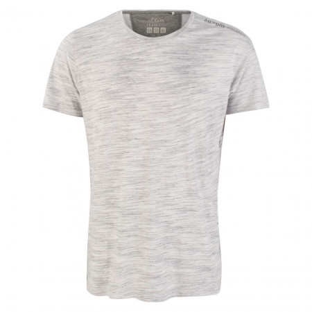 SALE % | Club of Comfort | T-Shirt - Slim Fit - meliert | Weiß online im Shop bei meinfischer.de kaufen