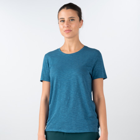 SALE % | s.Oliver | T-Shirt - Regular Fit - Crewneck | Blau online im Shop bei meinfischer.de kaufen