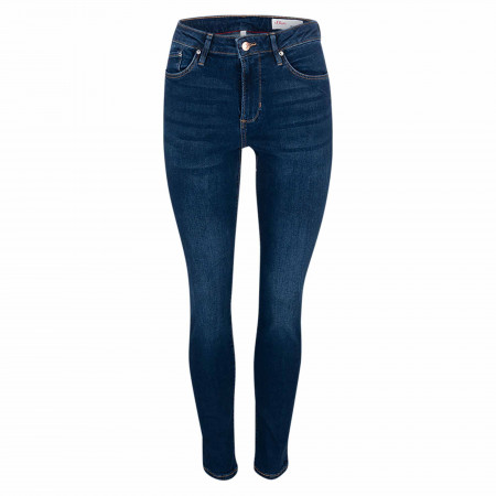 SALE % | s.Oliver | Jeans - Slim Fit - unifarben | Blau online im Shop bei meinfischer.de kaufen