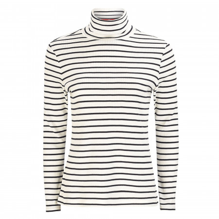 SALE % | s.Oliver | Shirt - Regular Fit - Stripes | Weiß online im Shop bei meinfischer.de kaufen