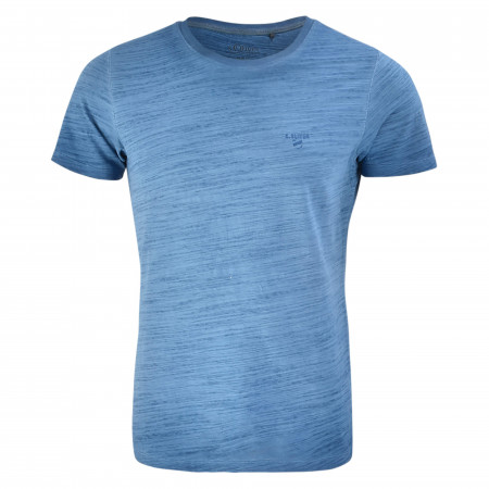 SALE % | s.Oliver | T-Shirt - Slim Fit - Crewneck | Blau online im Shop bei meinfischer.de kaufen