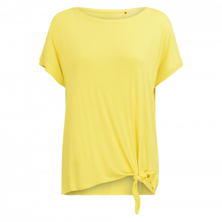 SALE % | s.Oliver | T-Shirt - Loose Fit - unifarben | Gelb online im Shop bei meinfischer.de kaufen