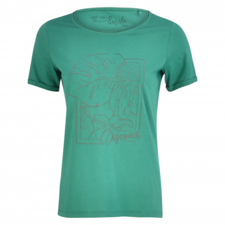 SALE % | s.Oliver | T-Shirt - Regular Fit - Print | Grün online im Shop bei meinfischer.de kaufen
