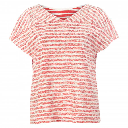 SALE % | s.Oliver | T-Shirt - Loose Fit - Streifen | Rot online im Shop bei meinfischer.de kaufen