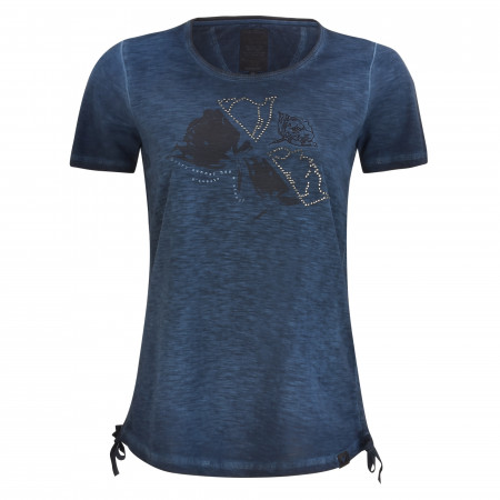 SALE % | s'questo | T-Shirt - Regular Fit - Print | Blau online im Shop bei meinfischer.de kaufen