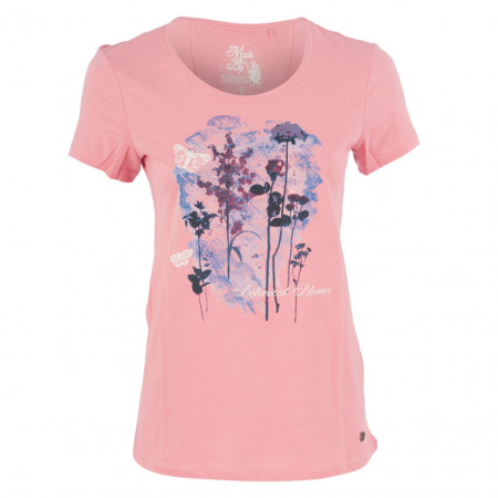 SALE % | s'questo | T-Shirt  - fitted - Frontprint | Rosa online im Shop bei meinfischer.de kaufen