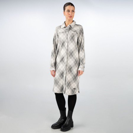 SALE % | s'questo | Kleid - Regular Fit - Muster | Beige online im Shop bei meinfischer.de kaufen