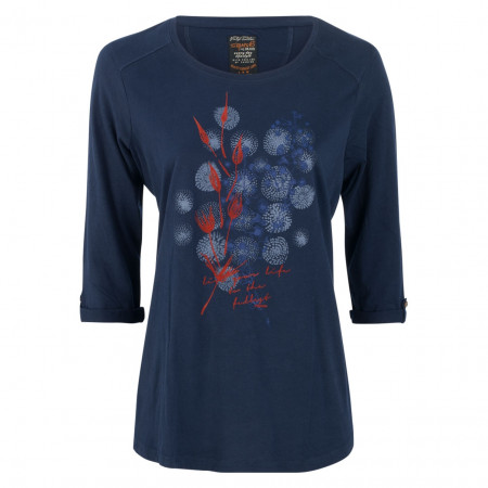 SALE % | s'questo | Shirt - Comfort Fit - 3/4-Arm | Blau online im Shop bei meinfischer.de kaufen