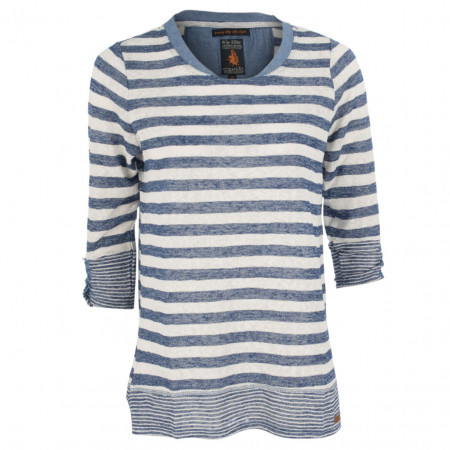 SALE % | s'questo | Pullover - Comfort Fit - Stripes | Blau online im Shop bei meinfischer.de kaufen