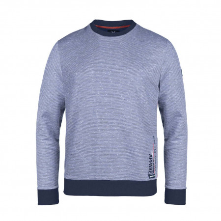 SALE % | QUESTO SAVAGE | Sweatshirt - Regular Fit - Material-Mix | Blau online im Shop bei meinfischer.de kaufen
