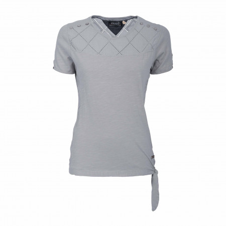 SALE % | s'questo | Shirt - Regular Fit - Zierknöpfe | Grau online im Shop bei meinfischer.de kaufen