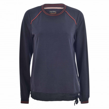 SALE % | s'questo | Sweatshirt - Comfort Fit - Tunnelzug | Blau online im Shop bei meinfischer.de kaufen