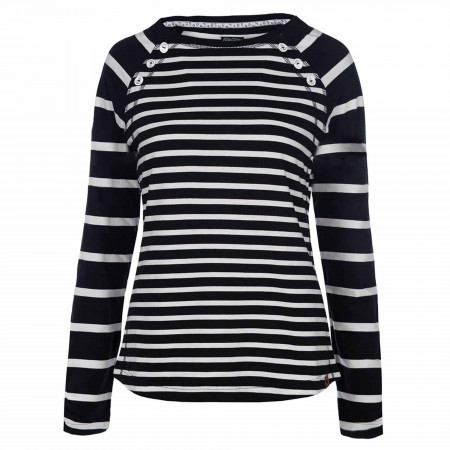 SALE % | s'questo | Shirt - Regular Fit - Stripes | Schwarz online im Shop bei meinfischer.de kaufen