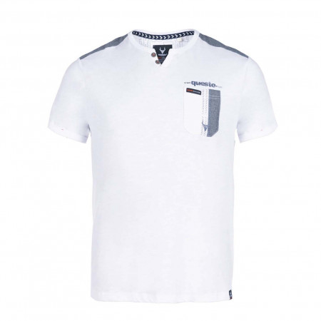 SALE % | QUESTO SAVAGE | Shirt - Regular Fit - 1/2-Arm | Weiß online im Shop bei meinfischer.de kaufen